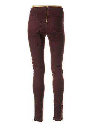 Jegging taille haute taille haute rouge VERO MODA femme