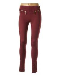 Jegging taille haute taille haute rouge VERO MODA femme