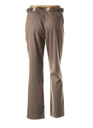 Pantalon droit taille haute taille haute gris GERRY WEBER femme
