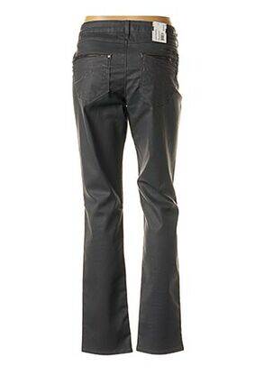Pantalon droit stretch taille normale gris KANOPE femme
