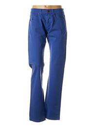Pantalon slim stretch taille normale bleu LCDN femme
