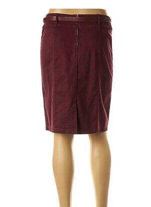 Jupe mi-longue stretch rouge GERRY WEBER femme