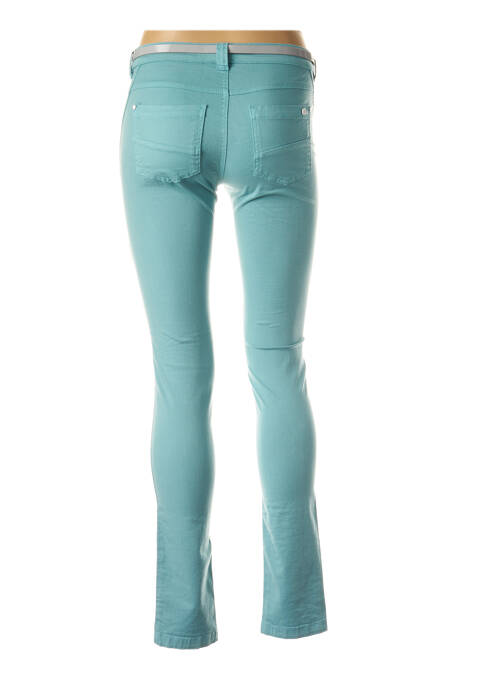 Pantalon slim taille basse taille basse bleu CKS femme