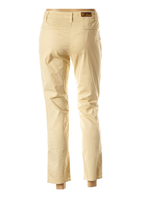 Pantalon chino beige KANOPE pour femme