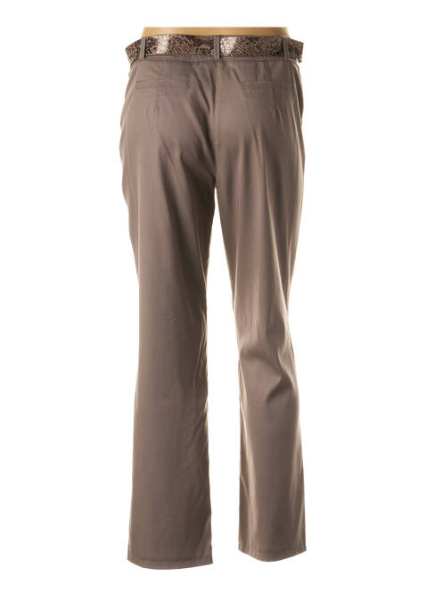 Pantalon droit gris GERRY WEBER pour femme