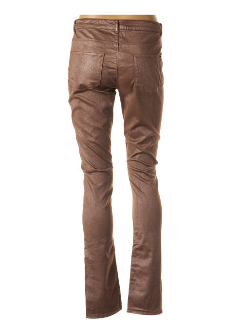 Pantalon slim marron CKS pour femme