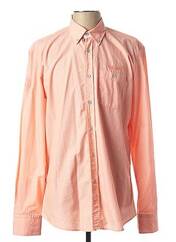 Chemise manches longues orange LA SQUADRA pour homme seconde vue