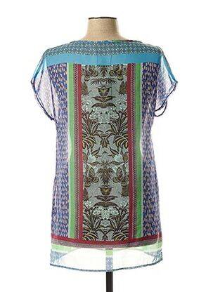 Blouse manches courtes manches courtes bleu LE PETIT BAIGNEUR femme