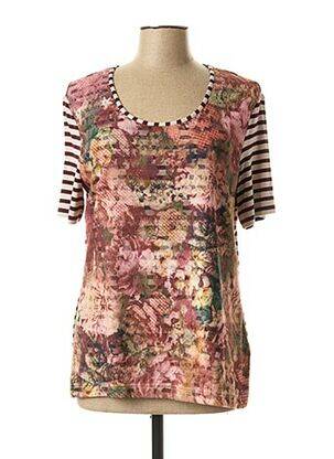 T-shirt stretch manches courtes rouge GERRY WEBER femme