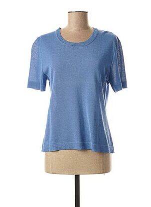 Pull bleu SAINT CHARLES pour femme