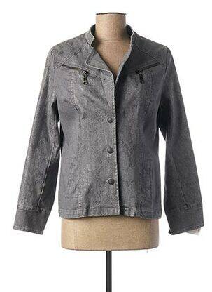 Veste chic poches gris ANNE KELLY femme