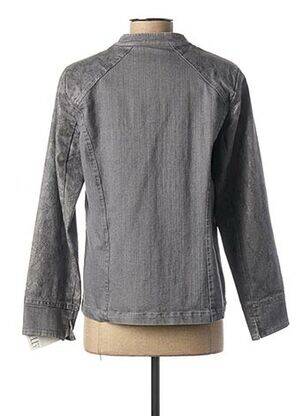 Veste chic poches gris ANNE KELLY femme