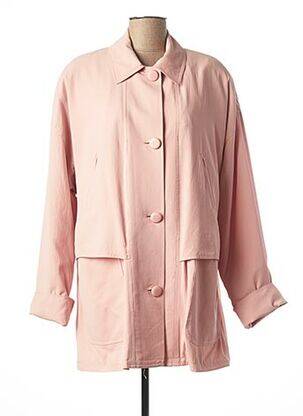 Veste casual epaulette rose ALMINA femme