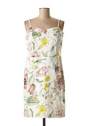 Robe courte coupe cintrée gris CKS femme
