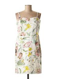 Robe courte coupe cintrée gris CKS femme
