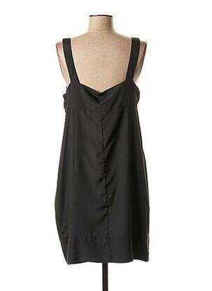 Robe mi-longue col rond fines bretelles bleu VERO MODA femme