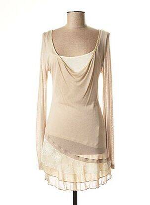 Pull coupe cintrée manches longues rose LE PETIT BAIGNEUR femme