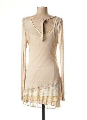 Pull coupe cintrée manches longues rose LE PETIT BAIGNEUR femme