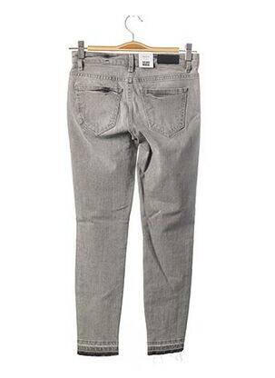 Jeans coupe slim gris VERO MODA femme