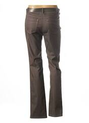 Pantalon marron GERRY WEBER pour femme seconde vue