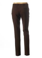 Pantalon marron VERO MODA pour femme seconde vue