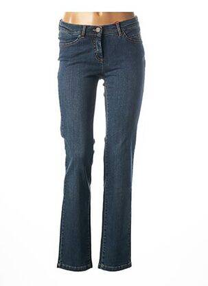 Jeans coupe slim slim taille basse bleu TONI femme