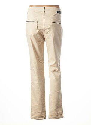 Pantalon slim taille basse taille basse beige MADO ET LES AUTRES femme