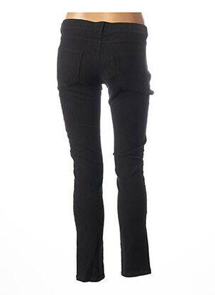 Pantalon slim taille basse taille basse noir ANNA SCOTT femme