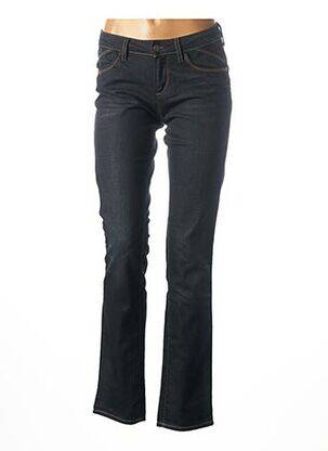 Jeans coupe slim slim taille basse bleu KANOPE femme
