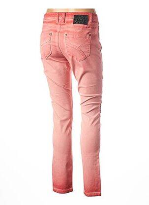Pantalon slim taille basse taille basse orange ANNA SCOTT femme