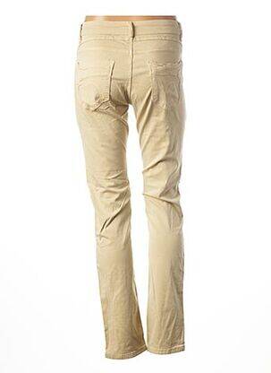 Pantalon slim taille basse taille basse beige ANNA SCOTT femme