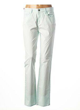 Pantalon slim taille normale taille normale vert KANOPE femme