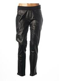 Jegging zippé bas des jambes noir KOCCA femme
