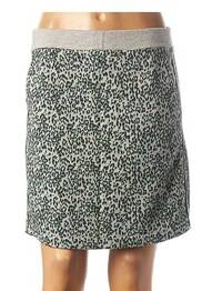 Jupe courte coupe droite vert ANNA SCOTT femme