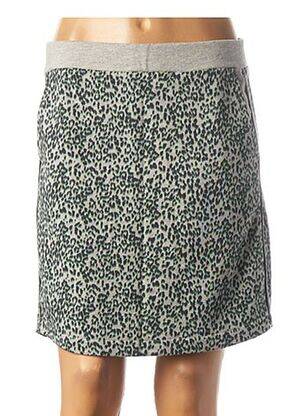 Jupe courte coupe droite vert ANNA SCOTT femme