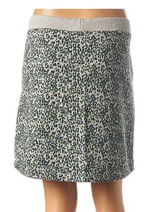 Jupe courte coupe droite vert ANNA SCOTT femme