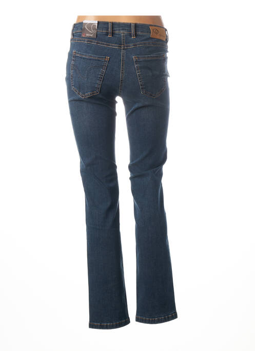 Jeans coupe slim bleu TONI pour femme