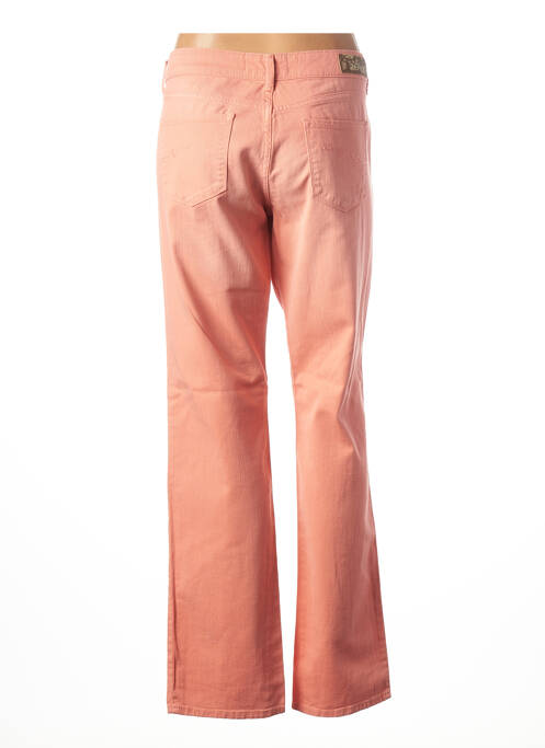 Pantalon droit orange KANOPE pour femme