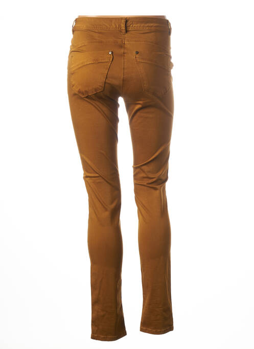 Pantalon slim jaune SANDWICH pour femme