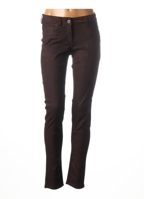 Pantalon slim rouge SANDWICH pour femme