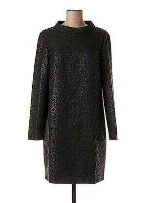 Robe courte manches longues manches longues noir KOCCA femme