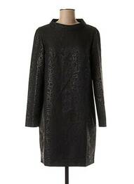 Robe courte manches longues manches longues noir KOCCA femme