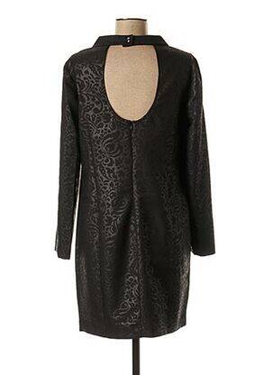 Robe courte manches longues manches longues noir KOCCA femme