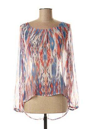 Blouse manches longues manches longues bleu SANDWICH femme