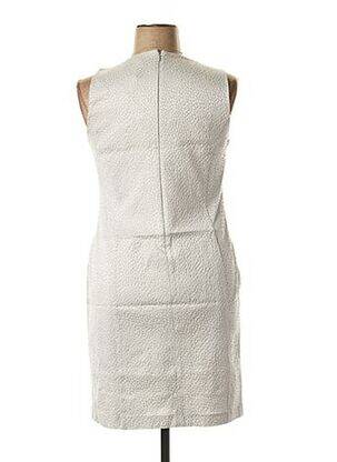 Robe mi-longue sans manche sans manche gris PAUL BRIAL femme