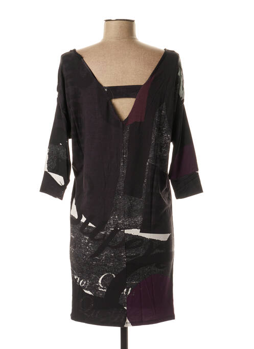 Robe courte noir DESIGUAL pour femme