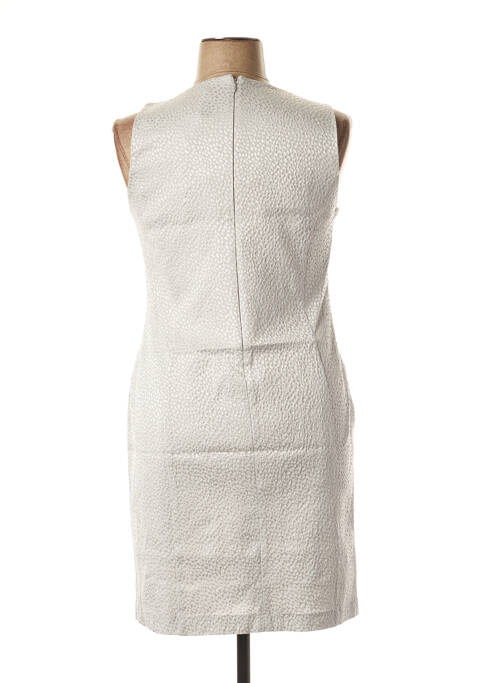 Robe mi-longue gris PAUL BRIAL pour femme