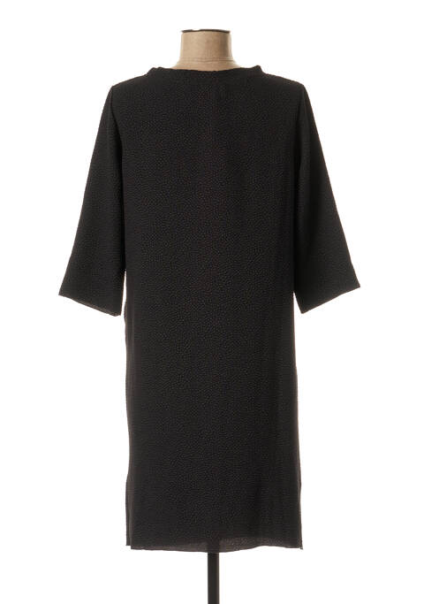 Robe mi-longue noir LA FEE MARABOUTEE pour femme