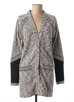 Veste casual coupe droite gris ANNA SCOTT femme
