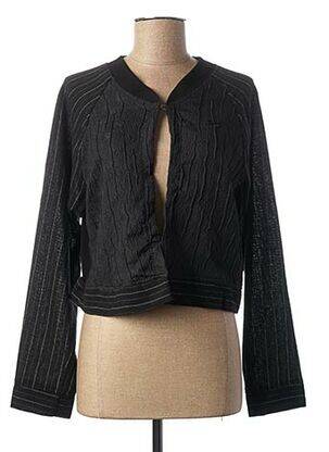 Veste casual coupe droite noir MADO ET LES AUTRES femme